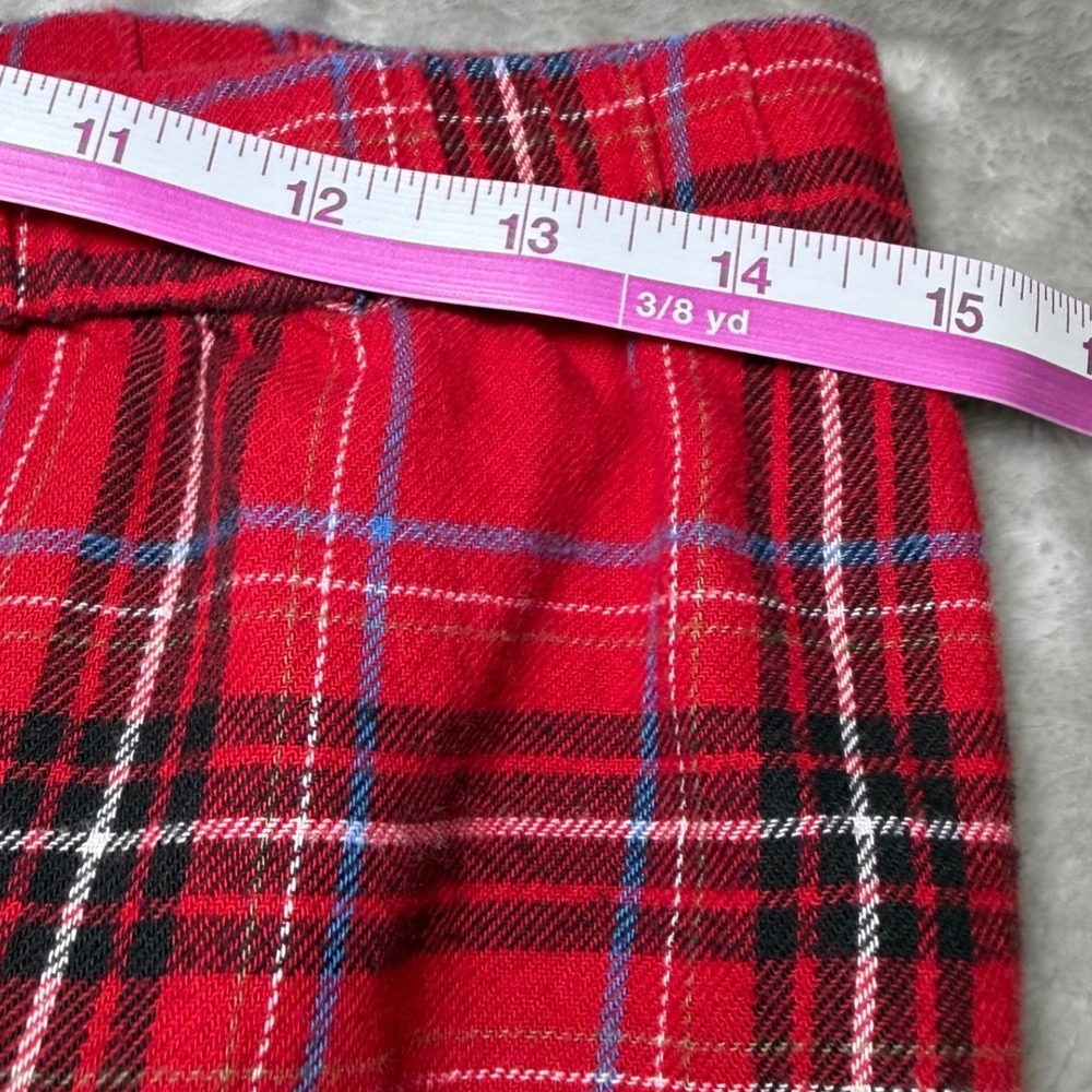 J Jill Sleep Womens Size Small Red Plaid Pajama Set Sleepwear Cozy Loungewear - Picture 10 of 11